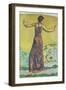 Femme Joyeuse-Ferdinand Hodler-Framed Premium Giclee Print