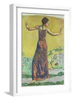 Femme Joyeuse-Ferdinand Hodler-Framed Giclee Print