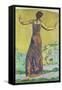 Femme Joyeuse-Ferdinand Hodler-Framed Stretched Canvas