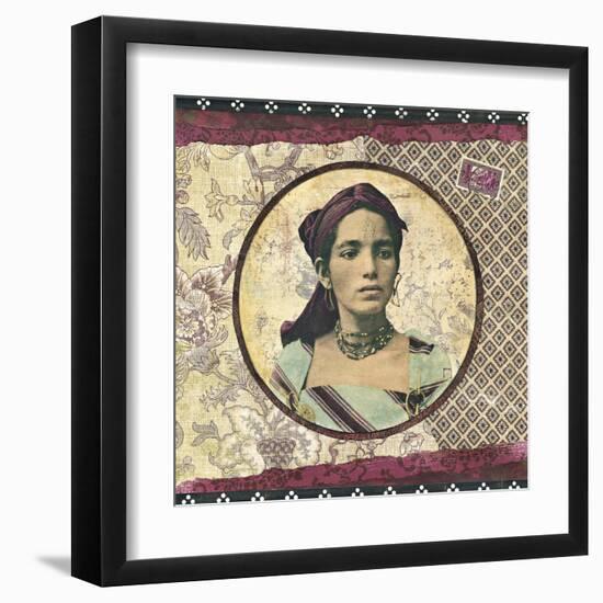 Femme Kabyle-Gwenaëlle Trolez-Framed Art Print