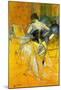 Femme Mettant Son Corset-Henri de Toulouse-Lautrec-Mounted Art Print