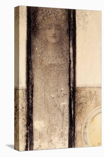 Femme Mysterieuse, c.1909-Fernand Khnopff-Stretched Canvas
