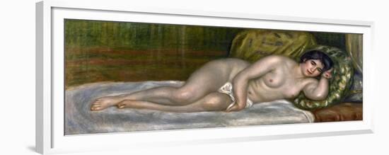 Femme nue allongée (Gabrielle)-Pierre-Auguste Renoir-Framed Premium Giclee Print