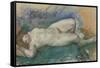 Femme nue couchée-Henri Lebasque-Framed Stretched Canvas