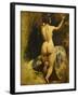 Femme nue de dos-William Etty-Framed Giclee Print