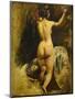 Femme nue de dos-William Etty-Mounted Giclee Print