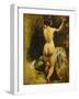 Femme nue de dos-William Etty-Framed Giclee Print