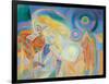 Femme Nue Lisant (Nude Woman Reading)-Robert Delaunay-Framed Giclee Print