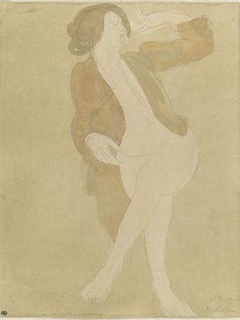 Femme nue, portant une veste brune' Giclee Print - Auguste Rodin |  AllPosters.com