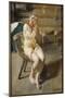 Femme nue se coiffant-Anders Leonard Zorn-Mounted Giclee Print