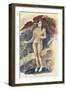 Femme Nue Tahitienne-Paul Gauguin-Framed Giclee Print