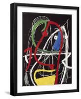 Femme, Oiseaux, 1976-Joan Miro-Framed Giclee Print