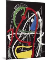 Femme, Oiseaux, 1976-Joan Miro-Mounted Giclee Print