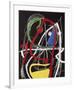 Femme, Oiseaux, 1976-Joan Miro-Framed Giclee Print