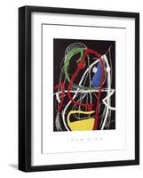 Femme, Oiseaux, 1976-Joan Miro-Framed Giclee Print