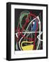 Femme, Oiseaux, 1976-Joan Miro-Framed Art Print