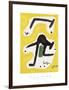 Femme, Oiseaux, Etoile, 1978-Joan Miro-Framed Giclee Print