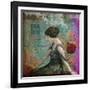 Femme Paris VIII-Sandy Lloyd-Framed Art Print