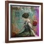 Femme Paris VIII-Sandy Lloyd-Framed Art Print