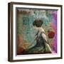 Femme Paris VIII-Sandy Lloyd-Framed Art Print