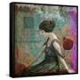 Femme Paris VIII-Sandy Lloyd-Framed Stretched Canvas