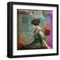 Femme Paris VIII-Sandy Lloyd-Framed Art Print