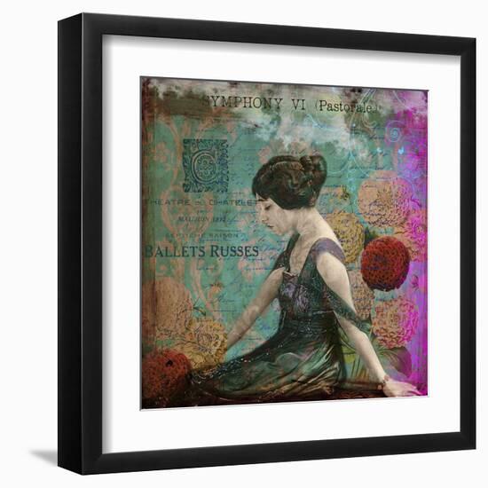 Femme Paris VIII-Sandy Lloyd-Framed Art Print