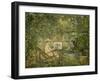 Femme peignant dans un paysage-Pierre Laprade-Framed Giclee Print