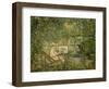 Femme peignant dans un paysage-Pierre Laprade-Framed Giclee Print