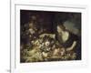 Femme prenant des fruits-Pier Francesco Mola-Framed Giclee Print