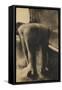 Femme s'essuyant les pieds-Edgar Degas-Framed Stretched Canvas