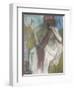 Femme se peignant ou La chevelure-Edgar Degas-Framed Premium Giclee Print