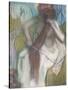 Femme se peignant ou La chevelure-Edgar Degas-Stretched Canvas