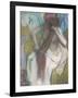 Femme se peignant ou La chevelure-Edgar Degas-Framed Giclee Print