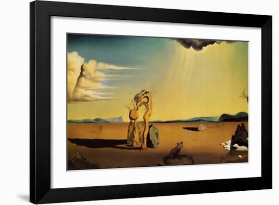 Femme-Salvador Dalí-Framed Art Print