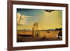 Femme-Salvador Dalí-Framed Art Print