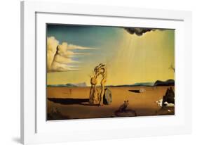 Femme-Salvador Dalí-Framed Art Print