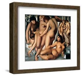 Femmes au Bain-Tamara de Lempicka-Framed Premium Giclee Print