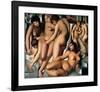 Femmes au Bain-Tamara de Lempicka-Framed Premium Giclee Print