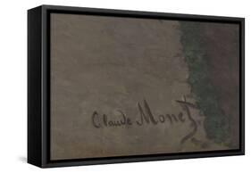 Femmes au jardin, à Ville d'Avray-Claude Monet-Framed Stretched Canvas