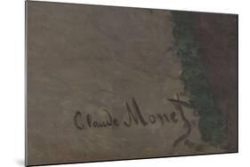 Femmes au jardin, à Ville d'Avray-Claude Monet-Mounted Giclee Print