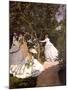 Femmes au jardin-Claude Monet-Mounted Giclee Print