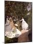 Femmes au jardin-Claude Monet-Mounted Giclee Print