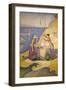 Femmes au puits-Paul Signac-Framed Premium Giclee Print