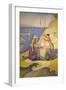 Femmes au puits-Paul Signac-Framed Premium Giclee Print
