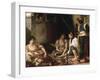 Femmes D'Alger Dans Leur Appartement (Women of Algiers in their Apartment) C. 1834-Eugene Delacroix-Framed Giclee Print