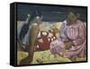 Femmes de Tahiti-Paul Gauguin-Framed Stretched Canvas