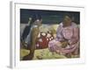 Femmes de Tahiti-Paul Gauguin-Framed Giclee Print