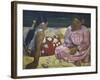 Femmes de Tahiti-Paul Gauguin-Framed Giclee Print