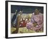 Femmes de Tahiti-Paul Gauguin-Framed Giclee Print